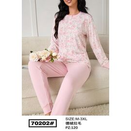 Костюм жіночий теплий 70202 pink р.50-58 "Fili Wear" недорого оптом від прямого постачальника