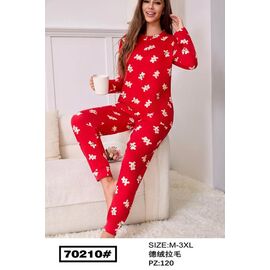 Костюм жіночий теплий 70210 red р.50-58 "Fili Wear" недорого оптом від прямого постачальника