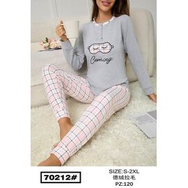 Костюм жіночий теплий 70212 grey р.50-58 "Fili Wear" недорого оптом від прямого постачальника