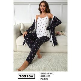 Комплект жіночий 70315 black р.50-58 "Fili Wear" недорого оптом від прямого постачальника