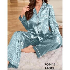 Фотография Пижама женская 7041 l.blue р.M-3XL "Fili Wear" недорого оптом от прямого поставщика