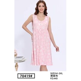Фотография Ночнушка женская 70419 pink р.54-62 "Fili Wear" недорого оптом от прямого поставщика
