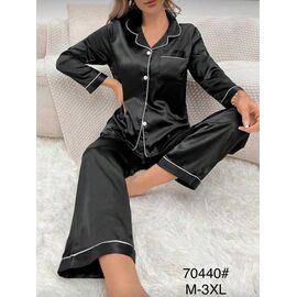 Фотография Пижама женская 70440 black р.M-3XL "Fili Wear" недорого оптом от прямого поставщика