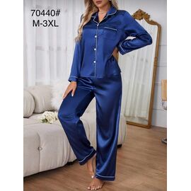 Фотография Пижама женская 70440 blue р.M-3XL "Fili Wear" недорого оптом от прямого поставщика