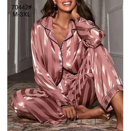 Фотография Пижама женская 70442 brown р.M-3XL "Fili Wear" недорого оптом от прямого поставщика