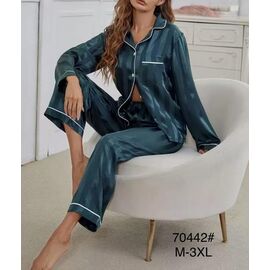 Фотография Пижама женская 70442 green р.M-3XL "Fili Wear" недорого оптом от прямого поставщика