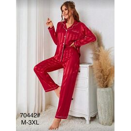 Фотография Пижама женская 70442 red р.M-3XL "Fili Wear" недорого оптом от прямого поставщика