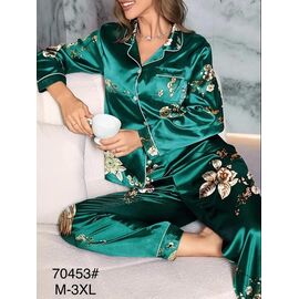Фотография Пижама женская 70453 green р.M-3XL "Fili Wear" недорого оптом от прямого поставщика