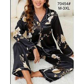 Фотография Пижама женская 70454 black р.M-3XL "Fili Wear" недорого оптом от прямого поставщика
