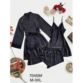 Комплект жіночий 70459 black р.48-56 "Fili Wear" недорого оптом від прямого постачальника