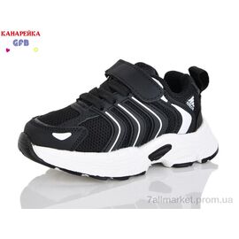 Фотография Кроссовки детские модные Весна/осень T158-1 (8 пар р.21-26) "GFB-Канарейка" недорого оптом от прямого поставщика