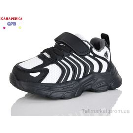 Фотография Кроссовки детские модные Весна/осень T158-2 (8 пар р.21-26) "GFB-Канарейка" недорого оптом от прямого поставщика