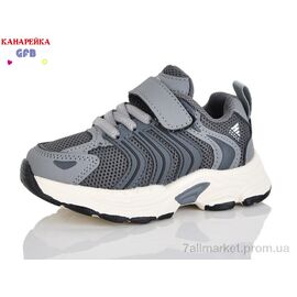 Фотография Кроссовки детские модные Весна/осень T158-3 (8 пар р.21-26) "GFB-Канарейка" недорого оптом от прямого поставщика