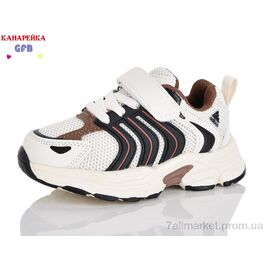 Фотография Кроссовки детские модные Весна/осень T158-8 (8 пар р.21-26) "GFB-Канарейка" недорого оптом от прямого поставщика