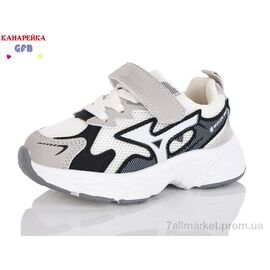 Фотография Кроссовки детские модные Весна/осень T135-3 (8 пар р.21-26) "GFB-Канарейка" недорого оптом от прямого поставщика