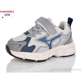 Фотография Кроссовки детские модные Весна/осень T135-4 (8 пар р.21-26) "GFB-Канарейка" недорого оптом от прямого поставщика