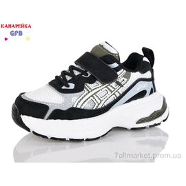 Фотография Кроссовки детские модные Весна/осень T168-8 (8 пар р.22-27) "GFB-Канарейка" недорого оптом от прямого поставщика