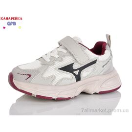 Фотография Кроссовки детские модные Весна/осень S235-7 (8 пар р.27-32) "GFB-Канарейка" недорого оптом от прямого поставщика