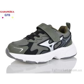 Фотография Кроссовки детские модные Весна/осень S235-8 (8 пар р.27-32) "GFB-Канарейка" недорого оптом от прямого поставщика