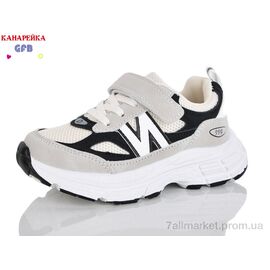 Фотография Кроссовки детские модные Весна/осень S236-2 (8 пар р.27-32) "GFB-Канарейка" недорого оптом от прямого поставщика