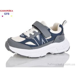 Фотография Кроссовки детские модные Весна/осень S236-4 (8 пар р.27-32) "GFB-Канарейка" недорого оптом от прямого поставщика