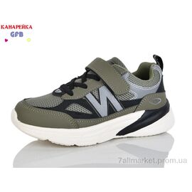 Фотография Кроссовки детские модные Весна/осень R336-7 (8 пар р.32-37) "GFB-Канарейка" недорого оптом от прямого поставщика