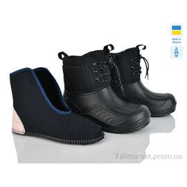 Фотография Сапоги из пены мужские зима 138 чорний (8 пар р.41-46) "Golden Lion" недорого оптом от прямого поставщика