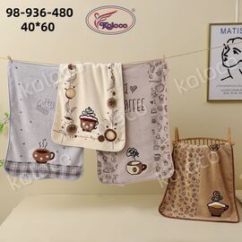 Фотография Полотенце 98-936-480 р.40*60 "Koloco" недорого оптом от прямого поставщика