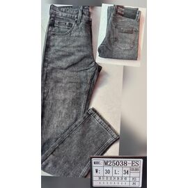 Джинси чоловічі M25038-ES grey р.30-40 "God Baron" недорого оптом від прямого постачальника