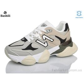 Фотография Кроссовки женские модные Весна/осень H6527-731 (8 пар р.36-41) "Башили" недорого оптом от прямого поставщика