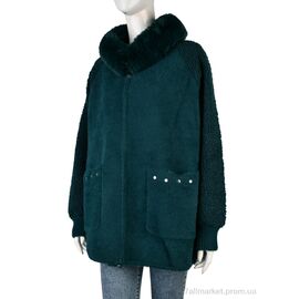 Куртка жіноча Весна/осінь 020 green (1 шт. р.сітка52-56) "Edel" недорого оптом від прямого постачальника