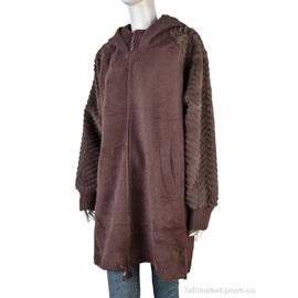 Пальто жіноче Весна/осінь N28 brown (1 шт. р.сітка46-52) "Edel" недорого оптом від прямого постачальника