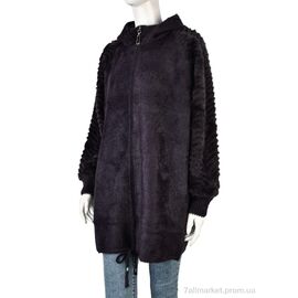 Пальто жіноче Весна/осінь N28 violet (1 шт. р.сітка46-52) "Edel" недорого оптом від прямого постачальника