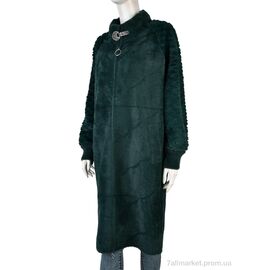 Пальто жіноче Весна/осінь 6171 green (1 шт. р.сітка50-54) "Edel" недорого оптом від прямого постачальника