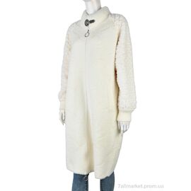 Пальто жіноче Весна/осінь 6171 l.beige (1 шт. р.сітка50-54) "Edel" недорого оптом від прямого постачальника