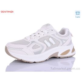 Фотография Кроссовки женские модные Весна/осень J2118-3 (8 пар р.36-41) "QQ&Панда" недорого оптом от прямого поставщика