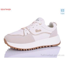Фотография Кроссовки женские модные Весна/осень J2106-3 (8 пар р.36-41) "QQ&Панда" недорого оптом от прямого поставщика