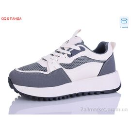 Фотография Кроссовки женские модные Весна/осень J2109-3 (8 пар р.36-41) "QQ&Панда" недорого оптом от прямого поставщика