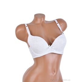 Бюстгальтер Весна/осінь 4282-87225B білий (6 шт. р.сітка80-105) "Мир" недорого оптом від прямого постачальника