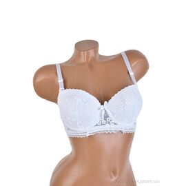 Бюстгальтер Весна/осінь 4282-33205B білий (6 шт. р.сітка80-105) "Мир" недорого оптом від прямого постачальника