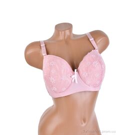Бюстгальтер Весна/осінь 4282-33180E рожевий (6 шт. р.сітка95-120) "Мир" недорого оптом від прямого постачальника
