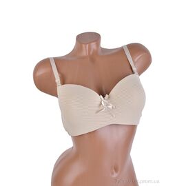 Бюстгальтер Весна/осінь 4282-64078C бежевий (6 шт. р.сітка85-110) "Мир" недорого оптом від прямого постачальника