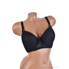 Бюстгальтер Весна/осінь 4282-25373D чорний (6 шт. р.сітка95-120) "Мир" недорого оптом від прямого постачальника