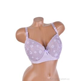 Бюстгальтер Весна/осінь 4282-33180E фіолетовий (6 шт. р.сітка95-120) "Мир" недорого оптом від прямого постачальника
