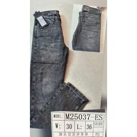 Джинси чоловічі M25037-ES grey р.30-38 "God Baron" недорого оптом від прямого постачальника