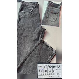 Джинси чоловічі M25040-LS grey р.32-42 "God Baron" недорого оптом від прямого постачальника