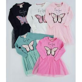 Плаття дитяче на дівчинку 2598-1 peach р.3-6 "Baykush" недорого оптом від прямого постачальника