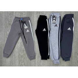 Штани дитячі спортивні зимові на хлопчика 1012-1-1 l.grey р.4-8 "MMZ" недорого оптом від прямого постачальника