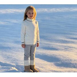 Гольф дитячий на дівчинку 509 white р.120-170 "Yalisi" недорого оптом від прямого постачальника