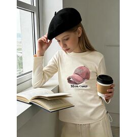 Светер Дитячий на дівчинку 5816 l.beige р.120-160 "Yalisi" недорого оптом від прямого постачальника